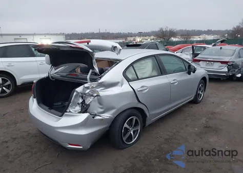 2015 Honda Civic Se из США, поврежденный, VIN 19XFB2F77FE286840